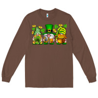 St. Patrick's Day Gnomies Long Sleeve Tee | Teevron