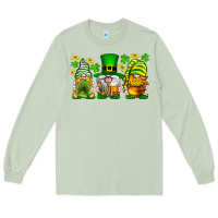Matcha St. Patrick's Day gnomies Long Sleeve Tee - Neo Western