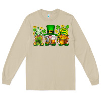 Mushroom St. Patrick's Day gnomies Long Sleeve Tee - Neo Western