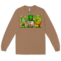 Toasted Coconut St. Patrick's Day gnomies Long Sleeve Tee - Neo Western