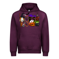 Mauve Wine Halloween Nurse Urban Hoodie - LillyAllenDesigns