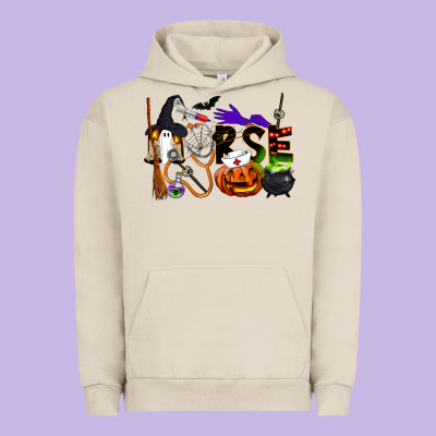 Halloween Nurse Urban Hoodie Designed By Lillyallendesigns