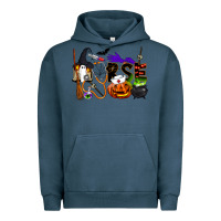 Pigment Midnight Navy Halloween Nurse Urban Hoodie - LillyAllenDesigns