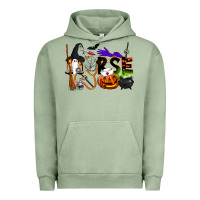 Pigment Oil Green Halloween Nurse Urban Hoodie - LillyAllenDesigns