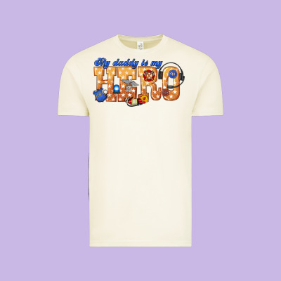 Vintage Tee my daddy is my hero dispatcher