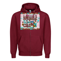 Burgundy it takes a lot of sparkle to be a cna Zipper Hoodie - JahusDesignShop