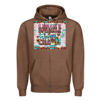 Chestnut it takes a lot of sparkle to be a cna Zipper Hoodie - JahusDesignShop
