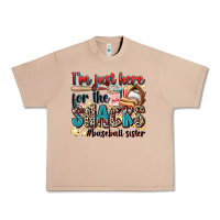 Burro i'm just here for the snacks #baseball sister Urban Heavy Tee - Zillion Design Studio