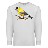 Dove Grey American Goldfinch Premium Sweatshirt - LillyAllenDesigns