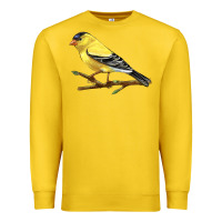 Lemon American Goldfinch Premium Sweatshirt - LillyAllenDesigns