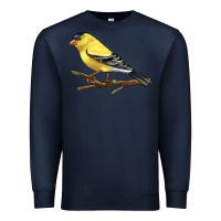 Navy American Goldfinch Premium Sweatshirt - LillyAllenDesigns