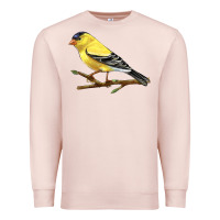 Pale Pink American Goldfinch Premium Sweatshirt - LillyAllenDesigns