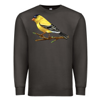 Smoke American Goldfinch Premium Sweatshirt - LillyAllenDesigns