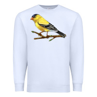 White American Goldfinch Premium Sweatshirt - LillyAllenDesigns