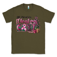 Army Green all i want for christmas is cure Classic Tee - FaDigitalArtStudio