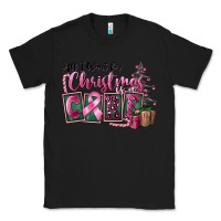 Black all i want for christmas is cure Classic Tee - FaDigitalArtStudio
