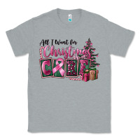 Heather Grey all i want for christmas is cure Classic Tee - FaDigitalArtStudio