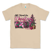 Mushroom all i want for christmas is cure Classic Tee - FaDigitalArtStudio