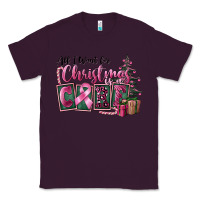 Plum all i want for christmas is cure Classic Tee - FaDigitalArtStudio