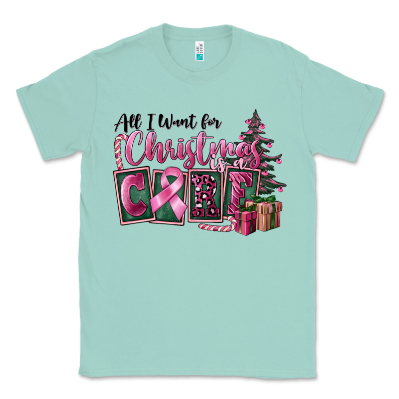 All I Want For Christmas Is Cure Classic Tee by FaDigitalArtStudio | Teevron