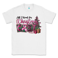 White all i want for christmas is cure Classic Tee - FaDigitalArtStudio
