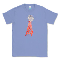 Colony Blue windmill fa element Classic Tee - FaDigitalArtStudio