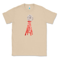 Mushroom windmill fa element Classic Tee - FaDigitalArtStudio