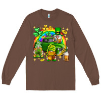 Chestnut St. Patrick's Day gnomies truck Long Sleeve Tee - Neo Western