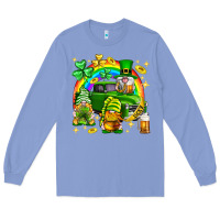 Colony Blue St. Patrick's Day gnomies truck Long Sleeve Tee - Neo Western