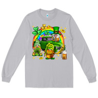 Moon Dust St. Patrick's Day gnomies truck Long Sleeve Tee - Neo Western
