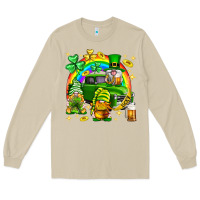 Mushroom St. Patrick's Day gnomies truck Long Sleeve Tee - Neo Western