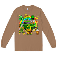 Toasted Coconut St. Patrick's Day gnomies truck Long Sleeve Tee - Neo Western