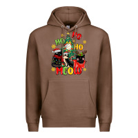 Chestnut ho ho ho meow Premium Hoodie - MaliasSmallBusiness