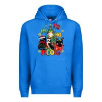 True Royal ho ho ho meow Premium Hoodie - MaliasSmallBusiness