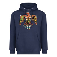 Navy desert thunderbird Heavyweight Hoodie - BarkalooDesign