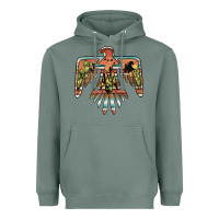 Sage desert thunderbird Heavyweight Hoodie - BarkalooDesign