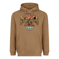 Toasted Coconut desert thunderbird Heavyweight Hoodie - BarkalooDesign