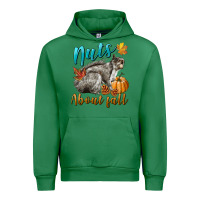 Emerald Nuts About Fall Squirrel Urban Hoodie - LillyAllenDesigns