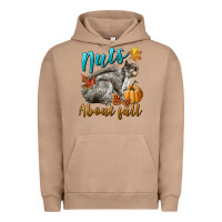 Pigment Burro Nuts About Fall Squirrel Urban Hoodie - LillyAllenDesigns