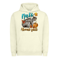 Pigment Pistachio Nuts About Fall Squirrel Urban Hoodie - LillyAllenDesigns