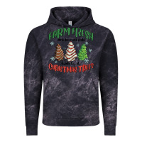 Cloud Black farm fresh christmas trees Vintage Hoodie - MaliasSmallBusiness