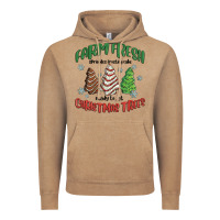 Vintage Coffee farm fresh christmas trees Vintage Hoodie - MaliasSmallBusiness