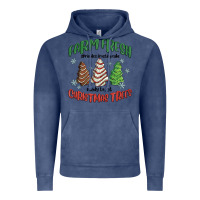 Vintage Denim farm fresh christmas trees Vintage Hoodie - MaliasSmallBusiness