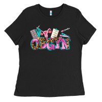 Black obgyn Ladies Tee - AdoDesignShop