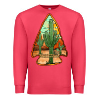 Cardinal desert cactus arrowhead Premium Sweatshirt - Jasminsmagicworld