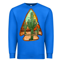 True Royal desert cactus arrowhead Premium Sweatshirt - Jasminsmagicworld
