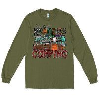 Army Green the best memories camping Long Sleeve Tee - SublimationCraftShop