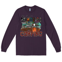 Plum the best memories camping Long Sleeve Tee - SublimationCraftShop