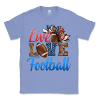 Colony Blue live love american football Classic Tee - HRA Design Shop