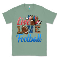 Sage live love american football Classic Tee - HRA Design Shop
